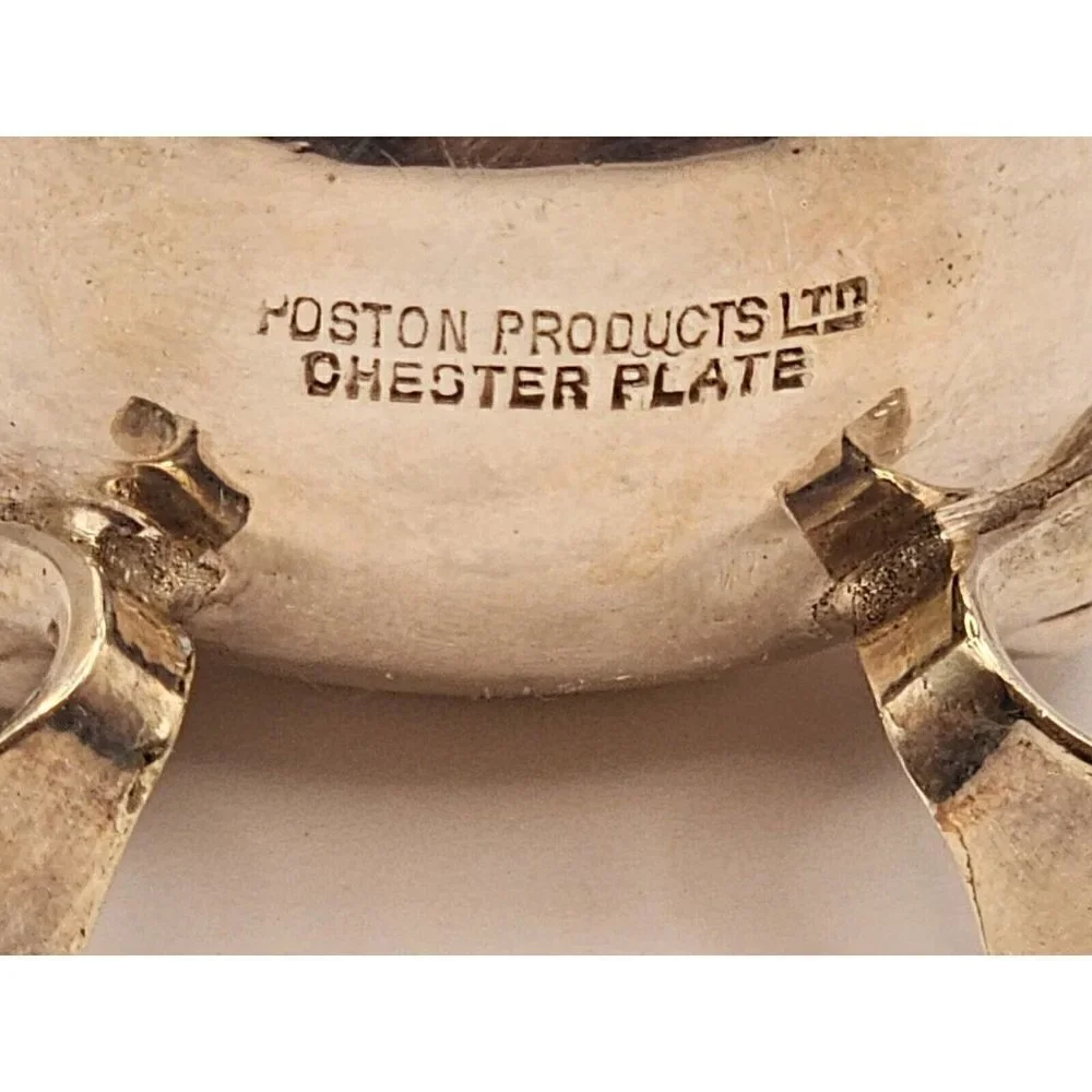 Rare Poston Products LTD Chester Plate England Salt Shaker